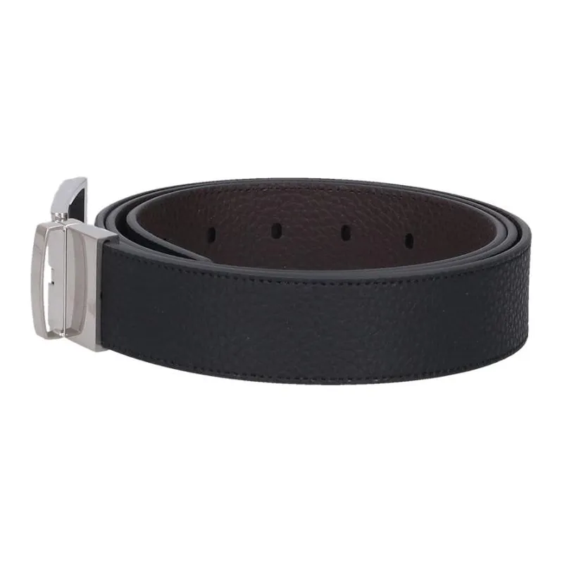 BALLY Shiffie Logo Engraved Belt-3