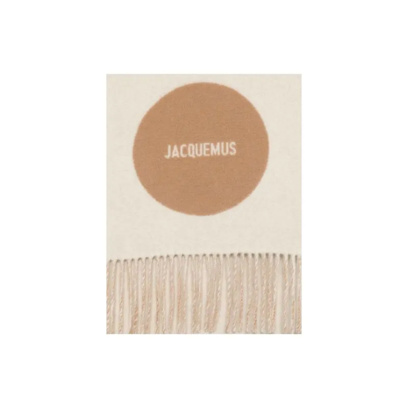 Jacquemus L'Echarpe Rond Carre Scarf-4