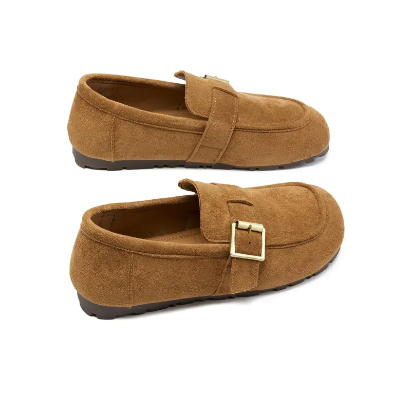 La Chapelle Casual Single Shoes Women's Yellow-3