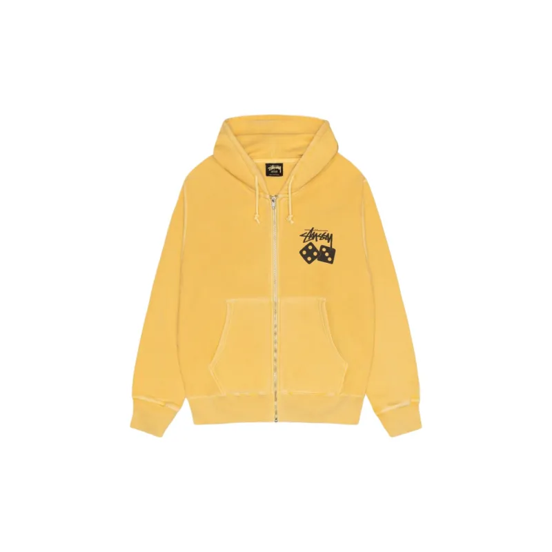 Stussy Dice Zip Hoodie Pigment Dyed-7