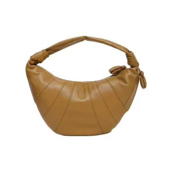 Lemaire Croissant Series Cow Leather Croissant Bag Handbag Women's Brown