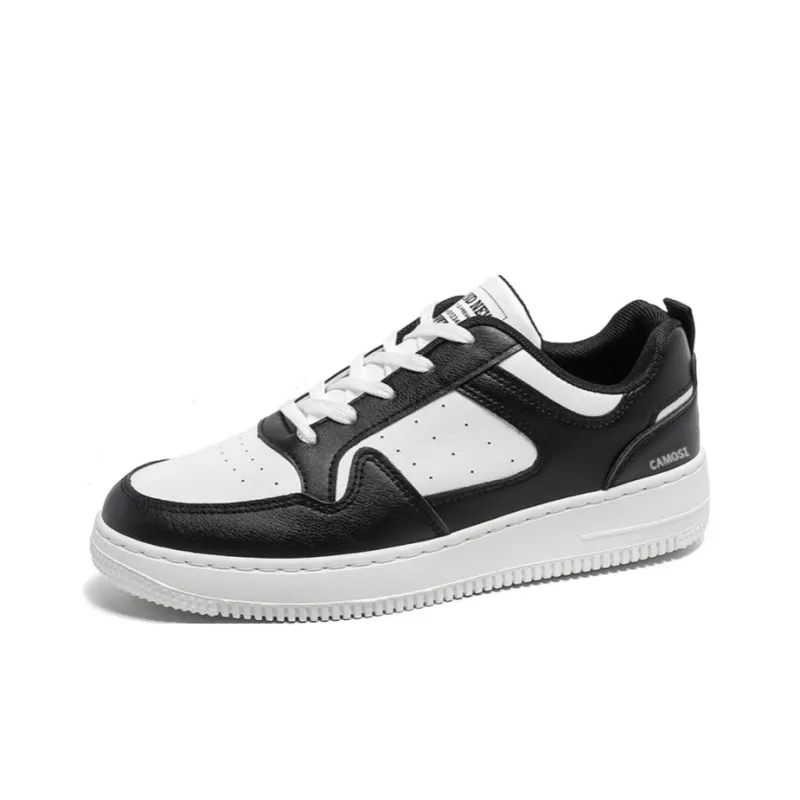 CAMOSI Slip Resistant Water Resistant And Wear Resistant Low Top Skateboard Shoes Men's-3