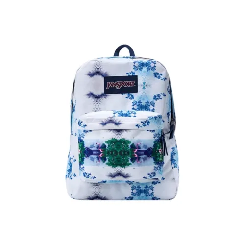 JanSport Polyester Backpack Medium Size Unisex White