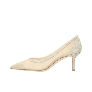 Jimmy Choo LOVE 65 Slim Heel High Heels 6.5cm Women's Gold