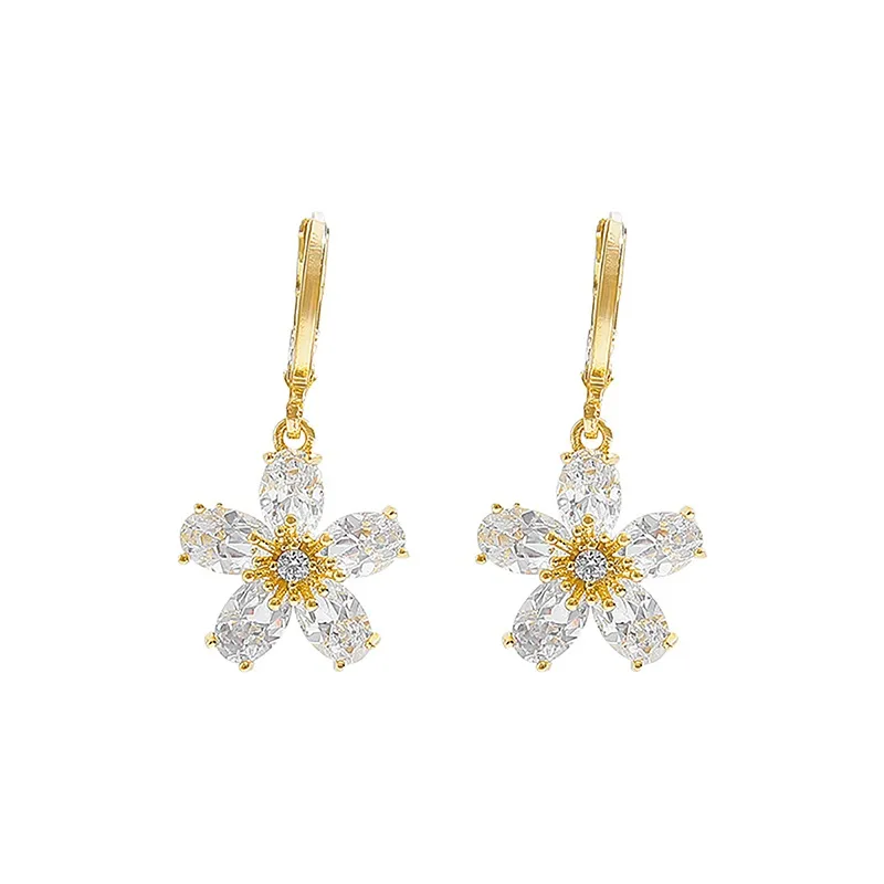 Yiru Copper Plating Earrings Women's-0
