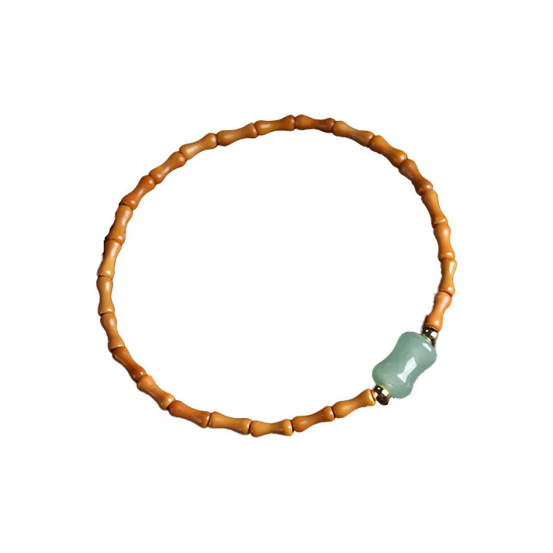Zhiyi Olive Pit Walnut Bracelets Women's-0