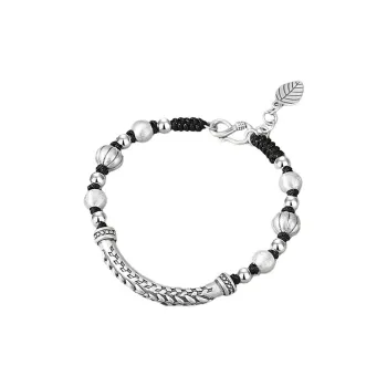 AKAK Sterling Silver Bracelets Unisex