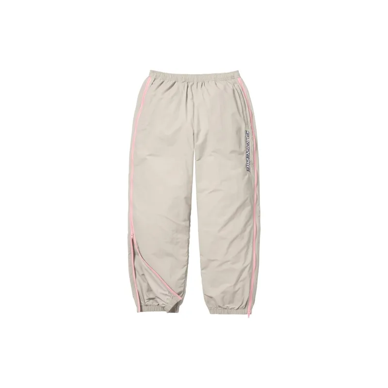 Supreme Contrast Zip Warm Up Pant-11