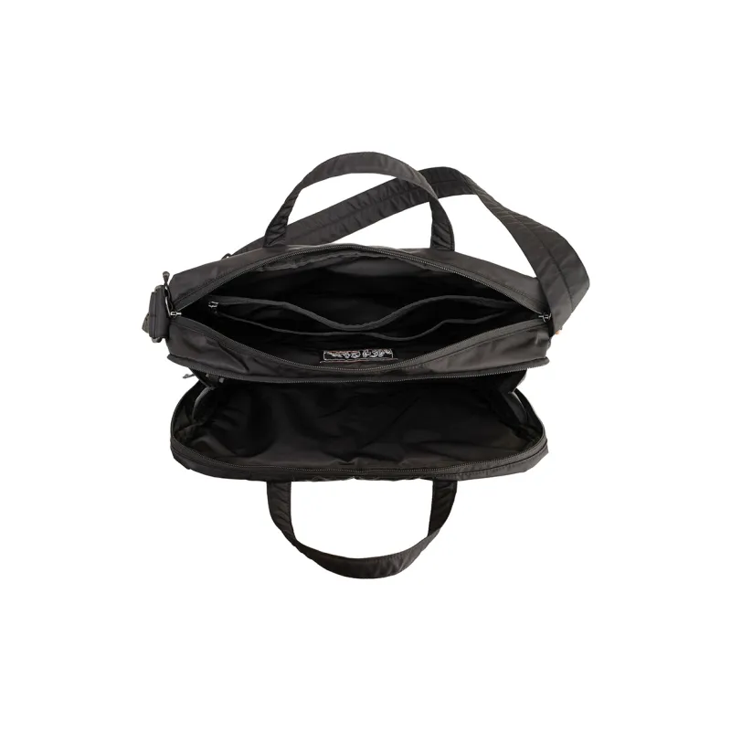 MYBRANDORIGINAL Nylon Briefcases Regular Unisex Black-4