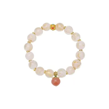 Zoo Jewel Colored Glaze Jade Bracelets Women's