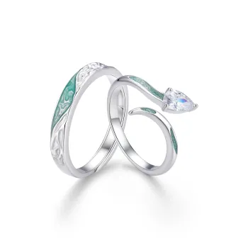 Central Fashion 925 Sterling Silver Rings Unisex