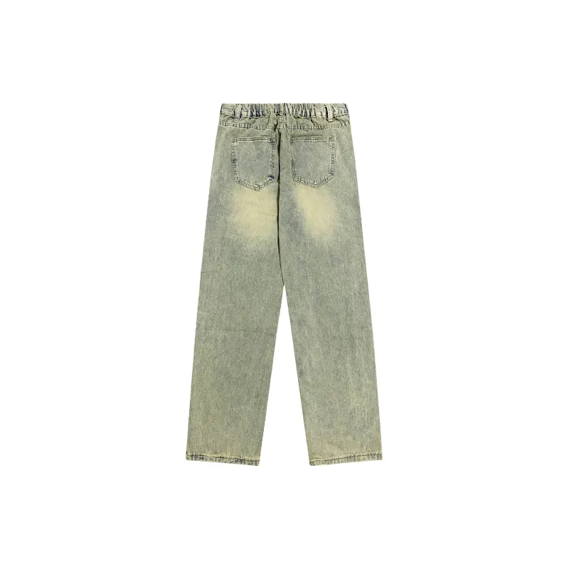 Pepe The Frog Jeans Unisex Yellow Mud-2