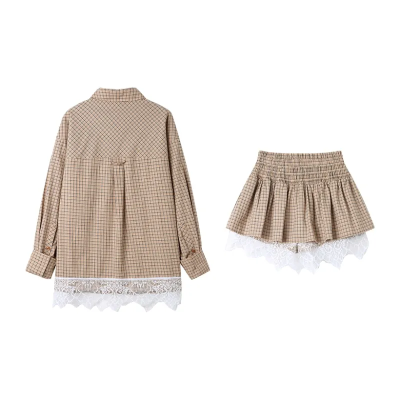ANDREA MARTIN Shirt Matching Set Women's-1
