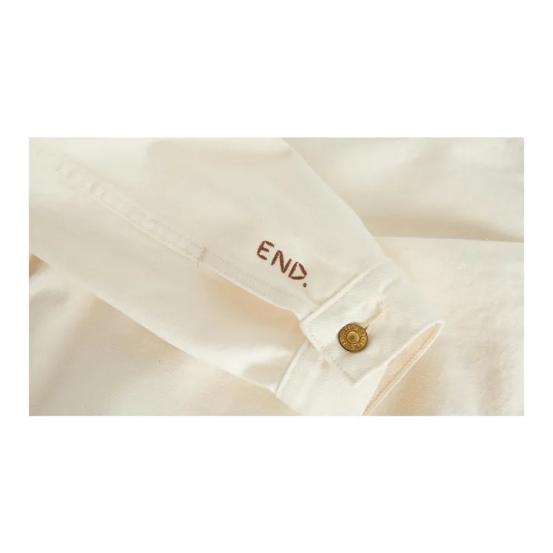 Levis X END. Co branded Paragraphs Jackets Unisex White-2