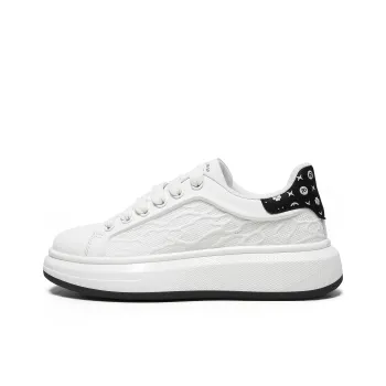 FINEPLAN Anti Slip And Wear Resistant Height Increasing Low Top Skateboard Shoes Men's