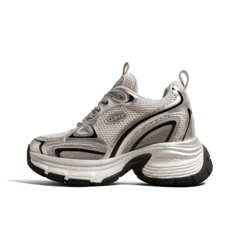 KODI Slip Resistant Breathable Height Increasing Low Top Chunky Sneakers Women's