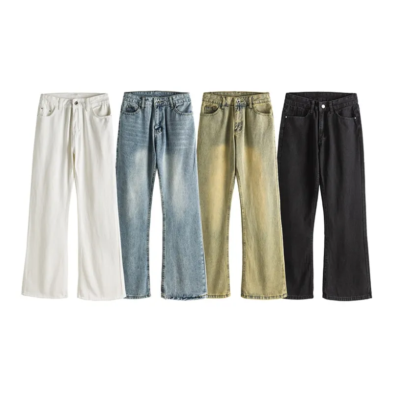QOTRIOCK Jeans Unisex-12