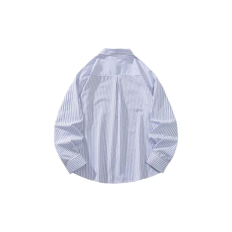 OGEK Shirt Unisex Blue White Stripes-1