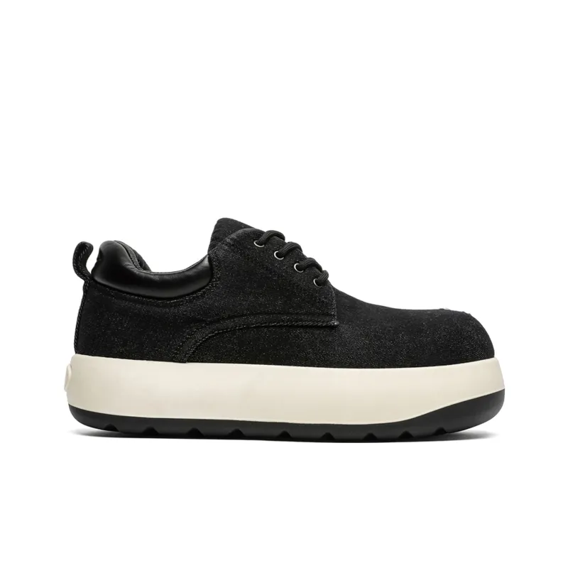 BUFFALO BOUND Anti Slip And Wear Resistant Height Increasing Low Top Skateboard Shoes Men's-1