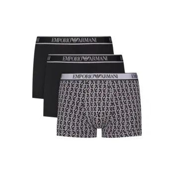 EMPORIO ARMANI Striped waistband Boxer Briefs Pack Of Three