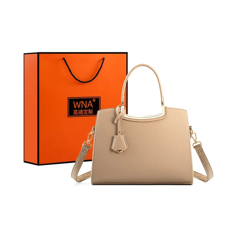 Vigno Synthetic Leather Handbags Crossbody Bags Large Size Women's White/Black-43