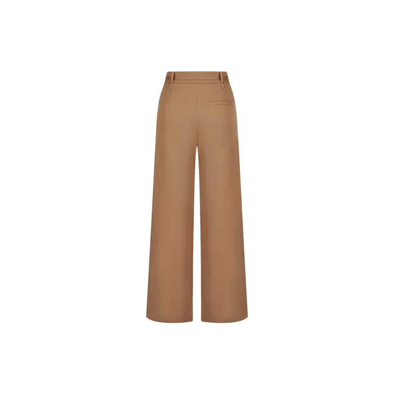 JZ. ANNAKRO Casual Pants Women's Earth Yellow-1