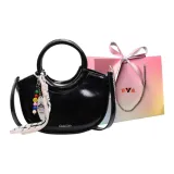 Black with Charm-Shopping Bag
