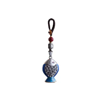 AQI 999 Fine Silver Keychains Unisex