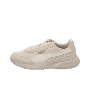 PUMA R78 Anti Slip Wear Resistant Low Top Casual Shoes Women's Umber White