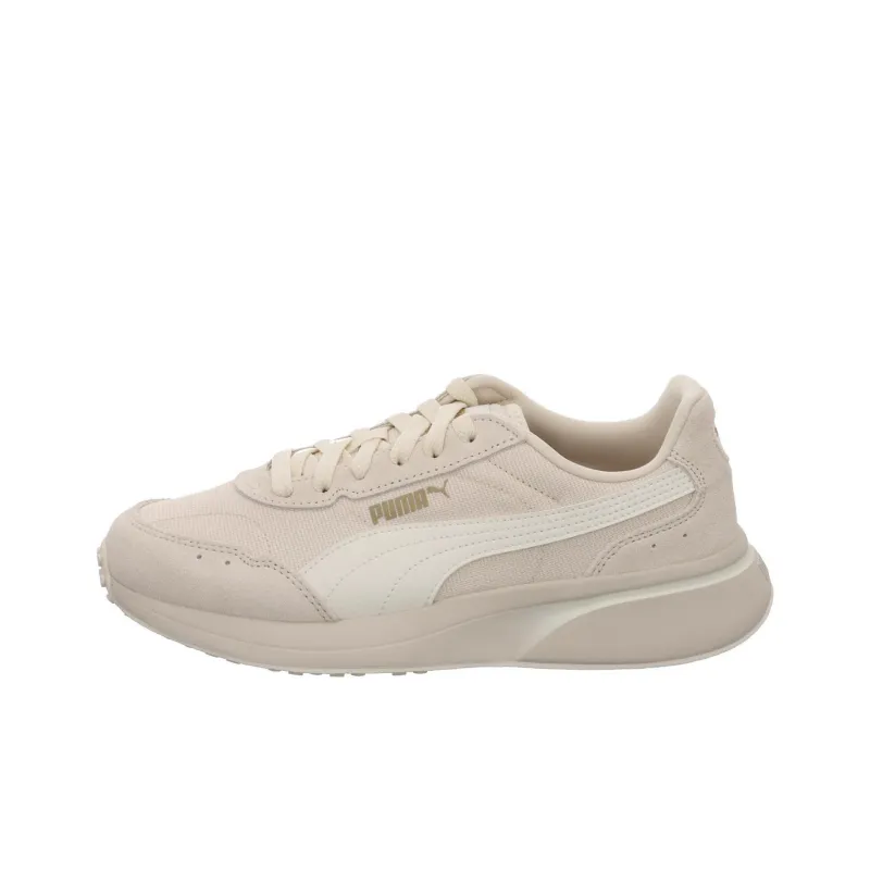 PUMA R78 Anti Slip Wear Resistant Low Top Casual Shoes Women's Umber White-0