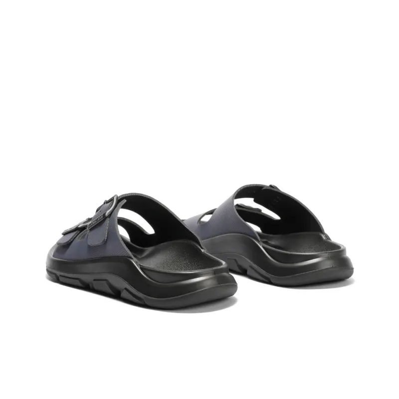 BELLE Slide Slippers Men Gray, Blue-3