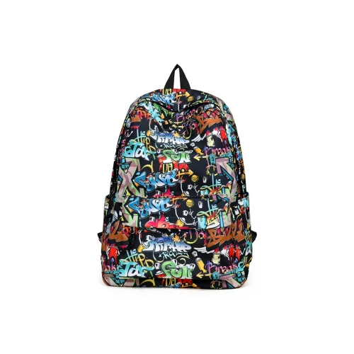 KAMLUI Oxford Backpack Unisex Color/Gray/Black