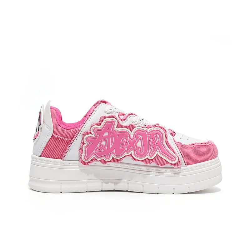 Dawei's House Low-Top Skateboard Shoes Women's-8