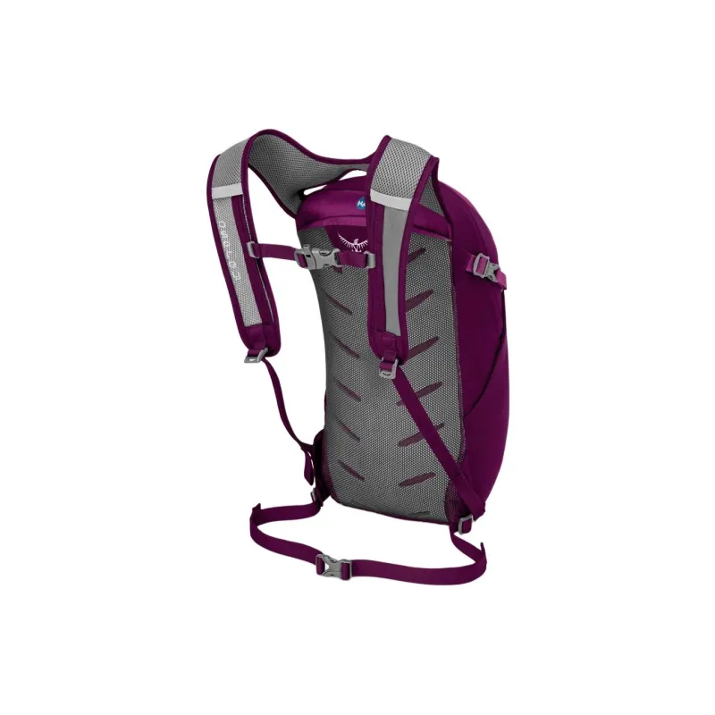 OSPREY Nylon Outdoor Mountaineering Bag, Backpack Unisex Purple-2