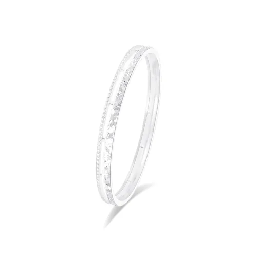Cuz Strange Intention S999 Fine Silver Bangles Women's
