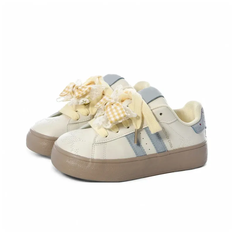 Teddy Bear Collection Coverage Slip Resistant And Abrasion Resistant Low Top Skateboard Shoes Women's-44