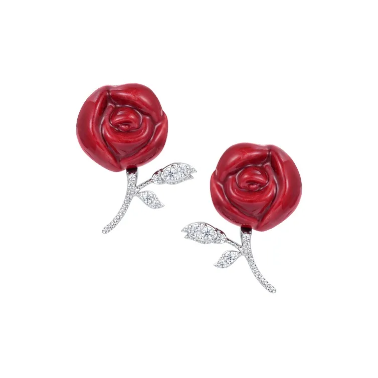 YVMIN Ceramic Stud Earrings Unisex-3