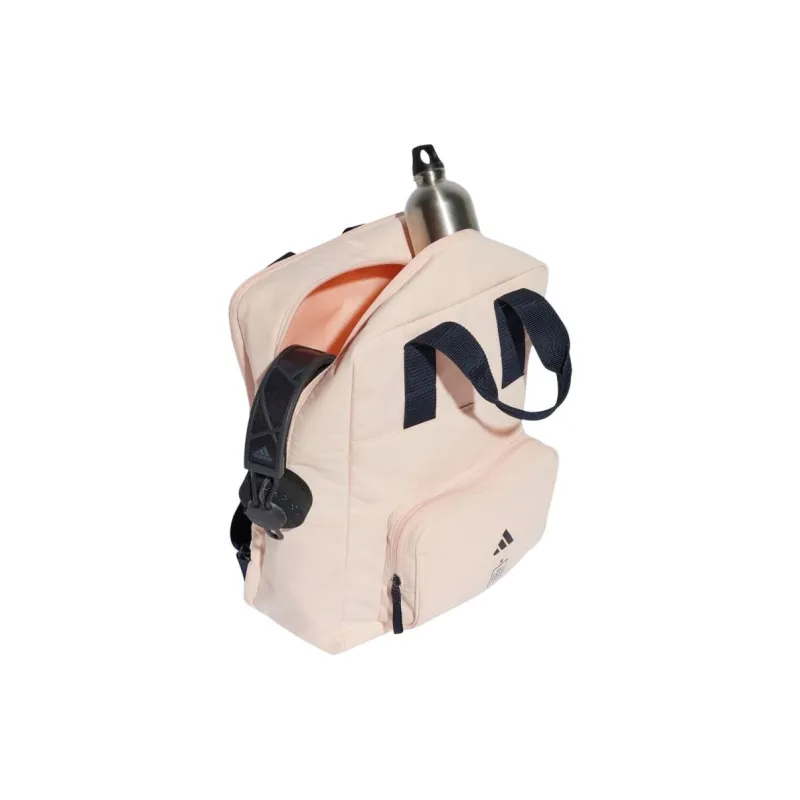 Adidas Polyester Backpack Women's Blush Pink & Dark Marine Blue-2