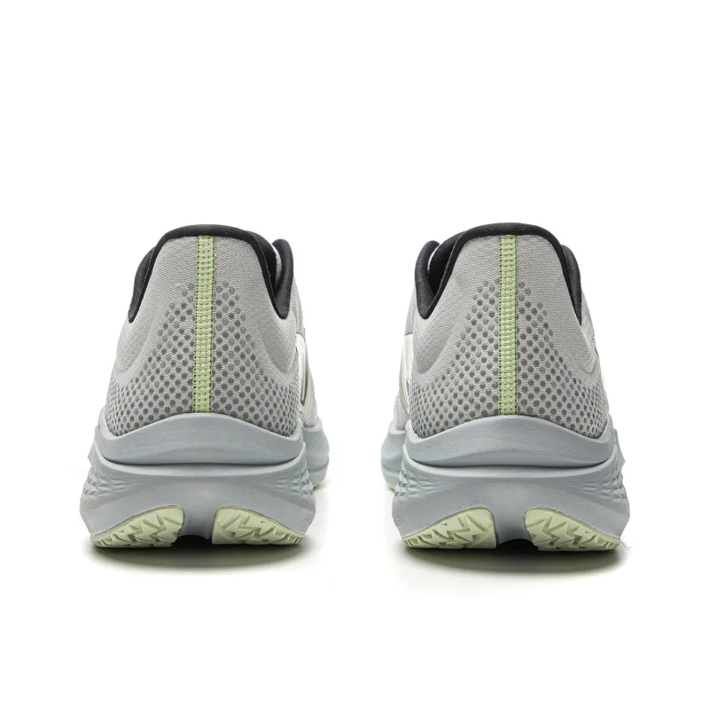 LiNing Red Hare 7 Cushioning Anti Slip Wear Resistant Breathable Lightweight Rebound Low Top Running Shoes Men's Gray-5