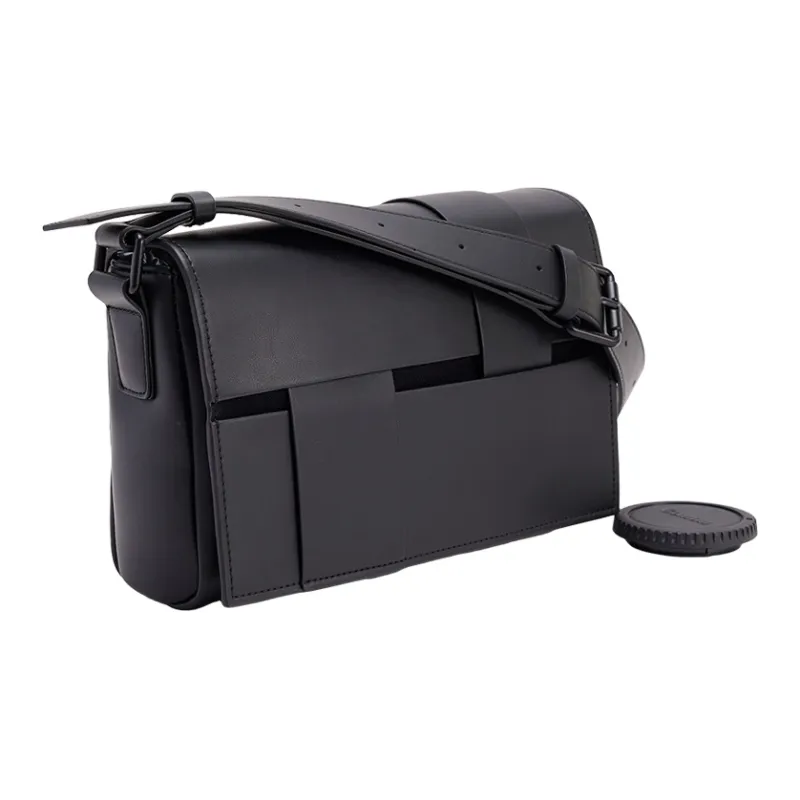 URBAN REVIVO Artificial Leather Crossbody Bag Men's Multicolor-1