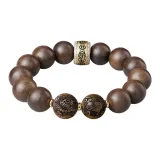 [Dragon Rooster]Six-Element Chinese Zodiac Agarwood Beaded Bracelet