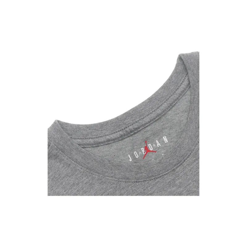Jordan Drop Shoulder Sleeve T-Shirt Men's Gray-4