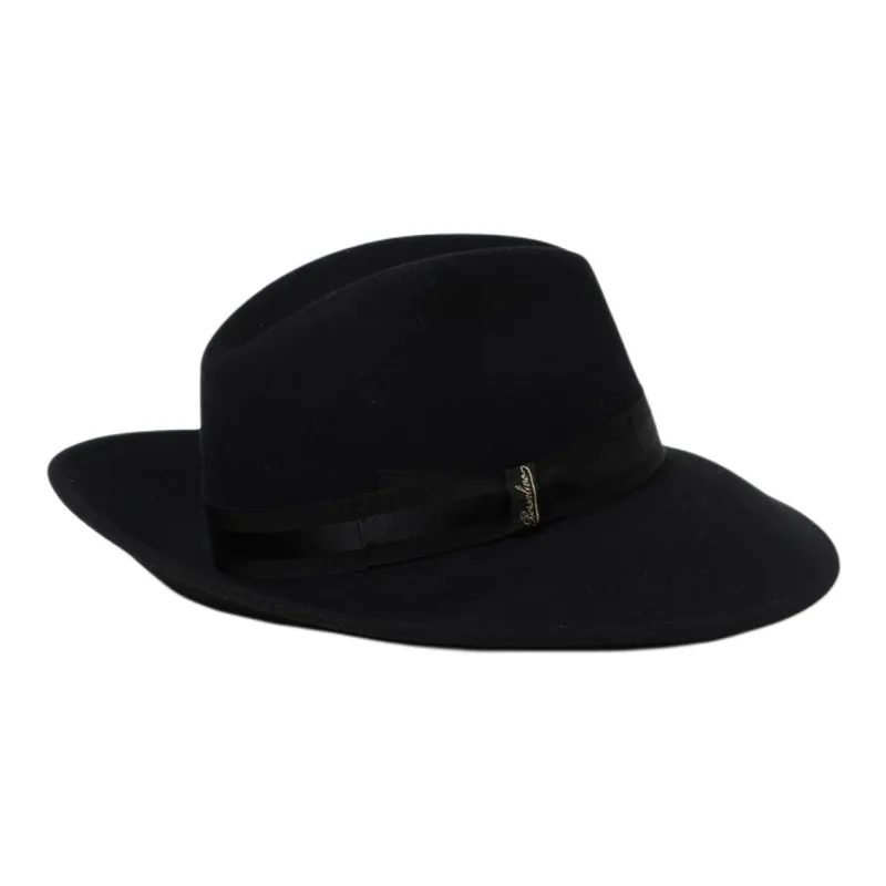 Borsalino Wool Felt Hats & Caps Women's Black-1