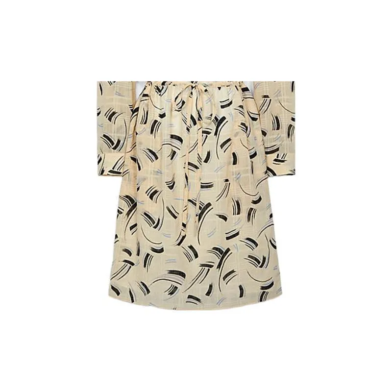 COACH Long Sleeved Dresses Women's Yellow-3