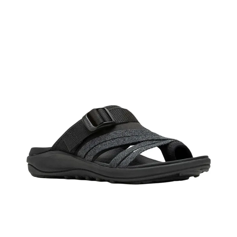 MERRELL Women's District 4 Post Sandal 'Black' Women's-1