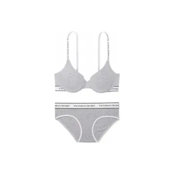 Victoria's Secret Underwear Set Women's Gray