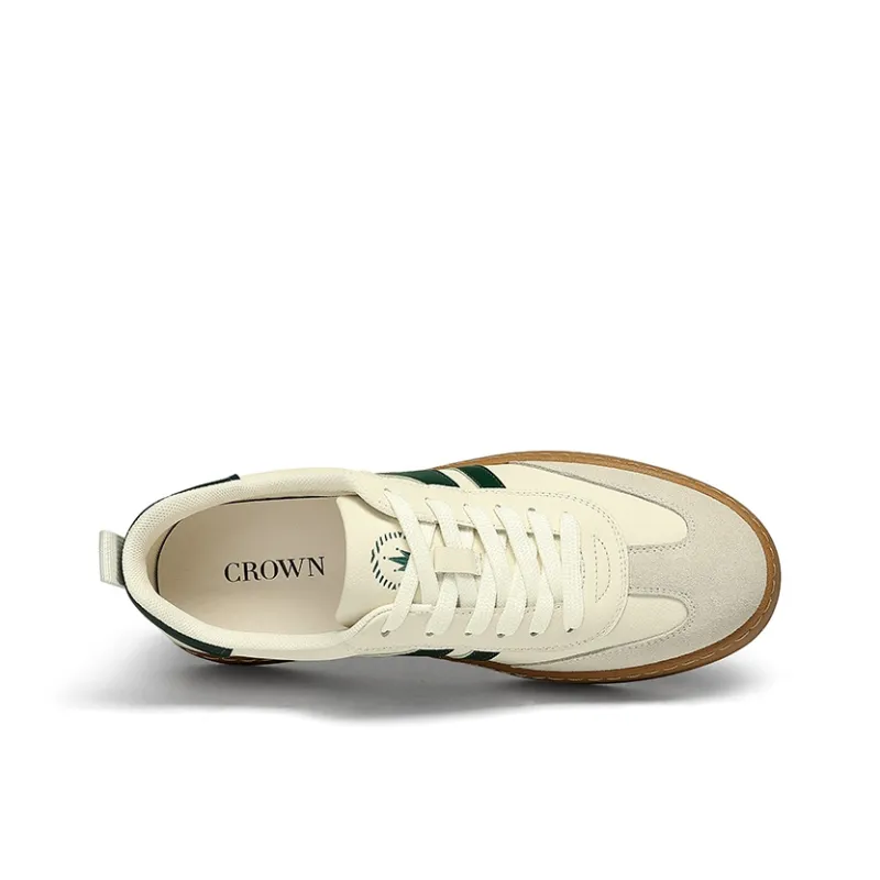 CROWN Anti-Slip And Wear-Resistant Lightweight Cushioning Low-Top Skateboard Shoes Men's-12