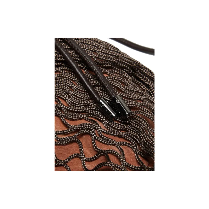 Lemaire Nylon Crossbody Bag, Shoulder Bag Women's Brown-3