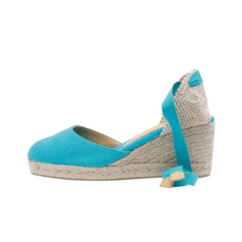 Castañer CARINA Wedge Heel High Heels 7 Cm Women's Blue