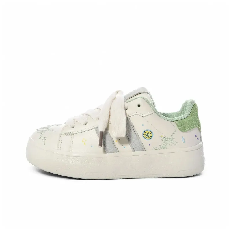 Teddy Bear Collection Coverage Slip Resistant And Abrasion Resistant Low Top Skateboard Shoes Women's-29